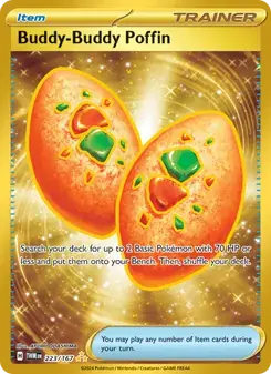 Buddy-Buddy Poffin 223/167 Twilight Masquerade Pokémon card
