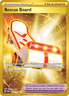 Rescue Board 225/167 Twilight Masquerade Pokémon card
