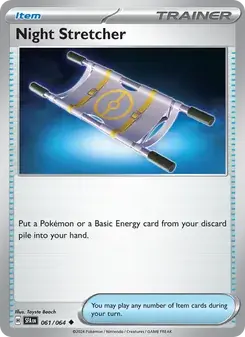 Night Stretcher 061/64 Shrouded Fable Pokémon card