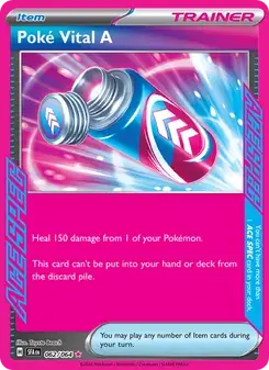 Poké Vital A 062/64 Shrouded Fable Pokémon card