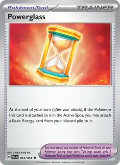 Powerglass 063/64 Shrouded Fable Pokémon card