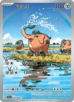 Cufant 076/64 Shrouded Fable Pokémon card