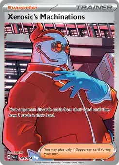 Xerosic's Machinations 089/64 Shrouded Fable Pokémon card
