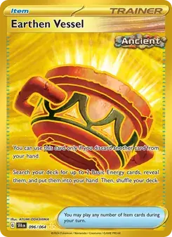 Earthen Vessel 096/64 Shrouded Fable Pokémon card