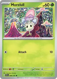 Morelull 008/191 Surging Sparks Pokémon card