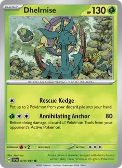 Dhelmise 010/191 Surging Sparks Pokémon card