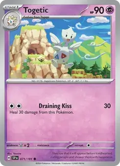 Togetic 071/191 Surging Sparks Pokémon card