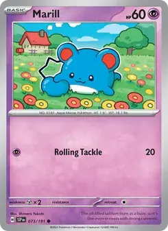 Marill 073/191 Surging Sparks Pokémon card