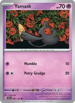 Yamask 082/191 Surging Sparks Pokémon card