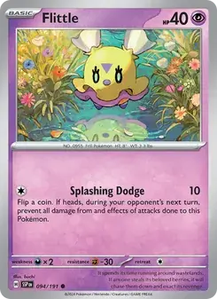 Flittle 094/191 Surging Sparks Pokémon card