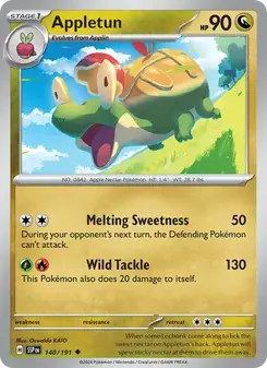 Appletun 140/191 Surging Sparks Pokémon card