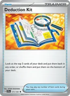 Deduction Kit 171/191 Surging Sparks Pokémon card