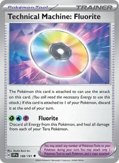 Technical Machine: Fluorite 188/191 Surging Sparks Pokémon card