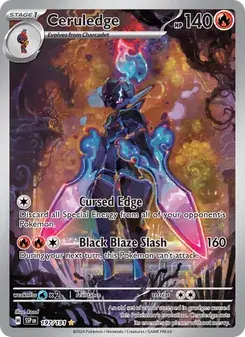 Ceruledge 197/191 Surging Sparks Pokémon card