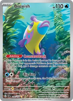 Bruxish 200/191 Surging Sparks Pokémon card