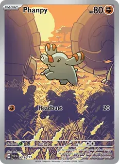 Phanpy 205/191 Surging Sparks Pokémon card