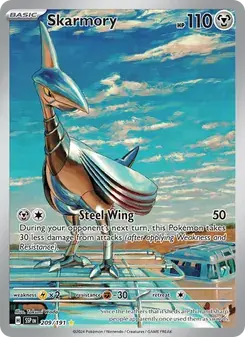 Skarmory 209/191 Surging Sparks Pokémon card