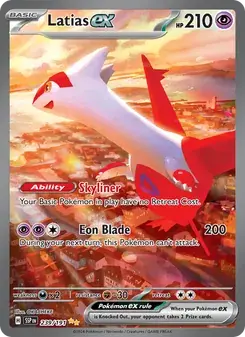 Latias ex 239/191 Surging Sparks Pokémon card