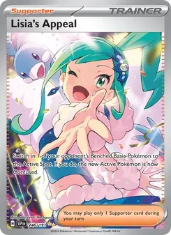 Lisia's Appeal 246/191 Surging Sparks Pokémon card