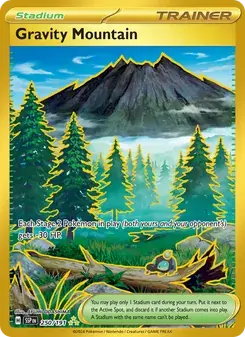 Gravity Mountain 250/191 Surging Sparks Pokémon card