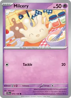 Milcery 074/159 Journey Together Pokémon card