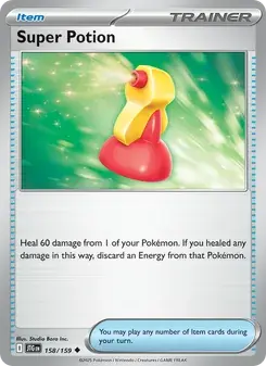 Super Potion 158/159 Journey Together Pokémon card