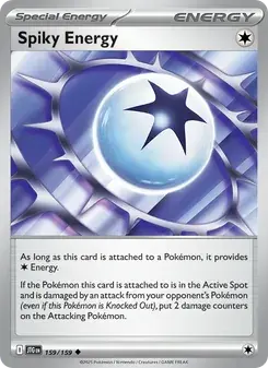 Spiky Energy 159/159 Journey Together Pokémon card
