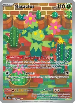 Maractus 160/159 Journey Together Pokémon card
