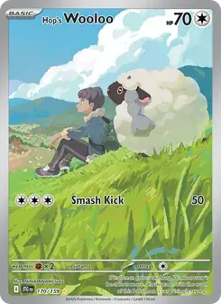 Hop's Wooloo 170/159 Journey Together Pokémon card
