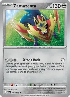 Zamazenta 146/182 Destined Rivals Pokémon card