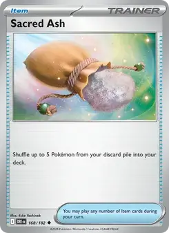 Sacred Ash 168/182 Destined Rivals Pokémon card