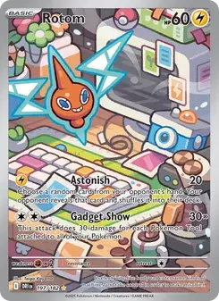 Rotom 197/182 Destined Rivals Pokémon card