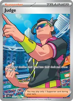 Judge 222/182 Destined Rivals Pokémon card