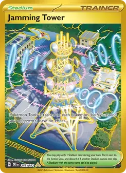 Jamming Tower 243/182 Destined Rivals Pokémon card