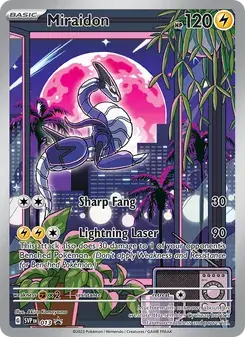 Miraidon 013/225 SVP Black Star Promos Pokémon card