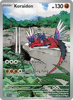 Koraidon 014/225 SVP Black Star Promos Pokémon card