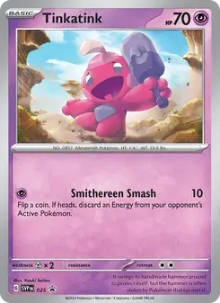 Tinkatink 025/225 SVP Black Star Promos Pokémon card
