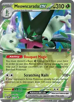 Meowscarada ex 033/225 SVP Black Star Promos Pokémon card