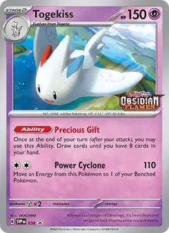 Togekiss 038/225 SVP Black Star Promos Pokémon card
