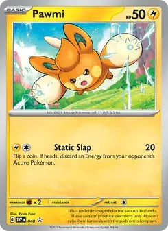 Pawmi 040/225 SVP Black Star Promos Pokémon card