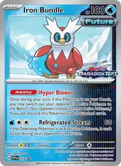 Iron Bundle 058/225 SVP Black Star Promos Pokémon card
