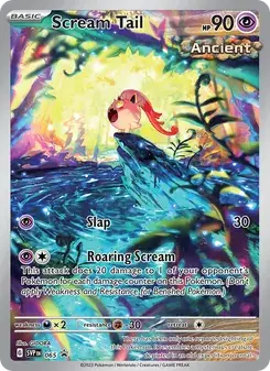 Scream Tail 065/225 SVP Black Star Promos Pokémon card