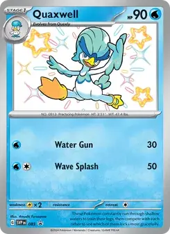 Quaxwell 083/225 SVP Black Star Promos Pokémon card