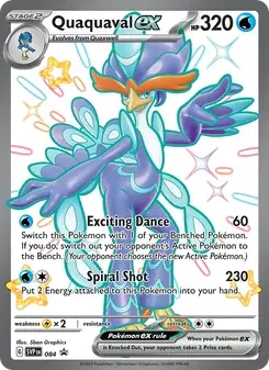 Quaquaval ex 084/225 SVP Black Star Promos Pokémon card