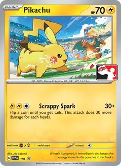 Pikachu 101/225 SVP Black Star Promos Pokémon card