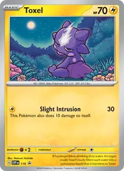 Toxel 119/225 SVP Black Star Promos Pokémon card