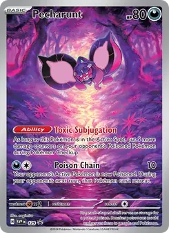 Pecharunt 129/225 SVP Black Star Promos Pokémon kaart