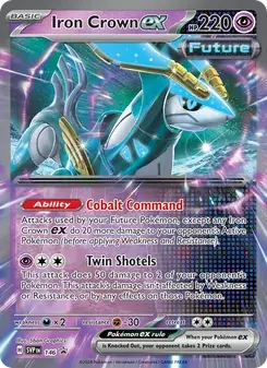 Iron Crown ex 146/225 SVP Black Star Promos Pokémon card