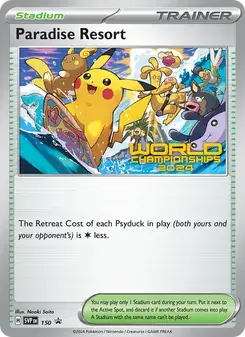 Paradise Resort 150/225 SVP Black Star Promos Pokémon Karte