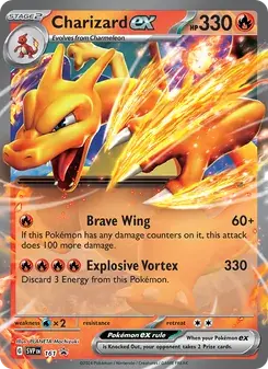 Charizard ex 161/225 SVP Black Star Promos Pokémon card